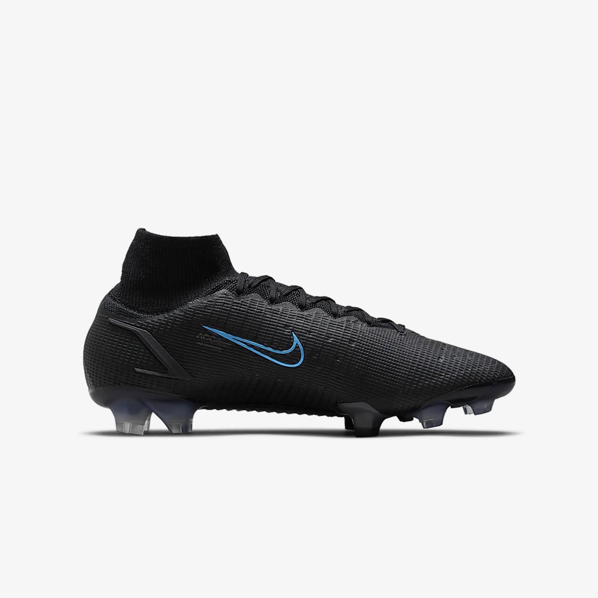 Nike, Adulte Mercurial Superfly 8 Elite FG Soccer Cleats Black