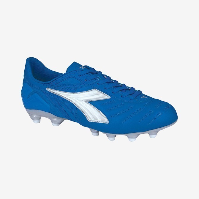 Diadora, Chaussures de football Maracana L FG - Bleu/Blanc