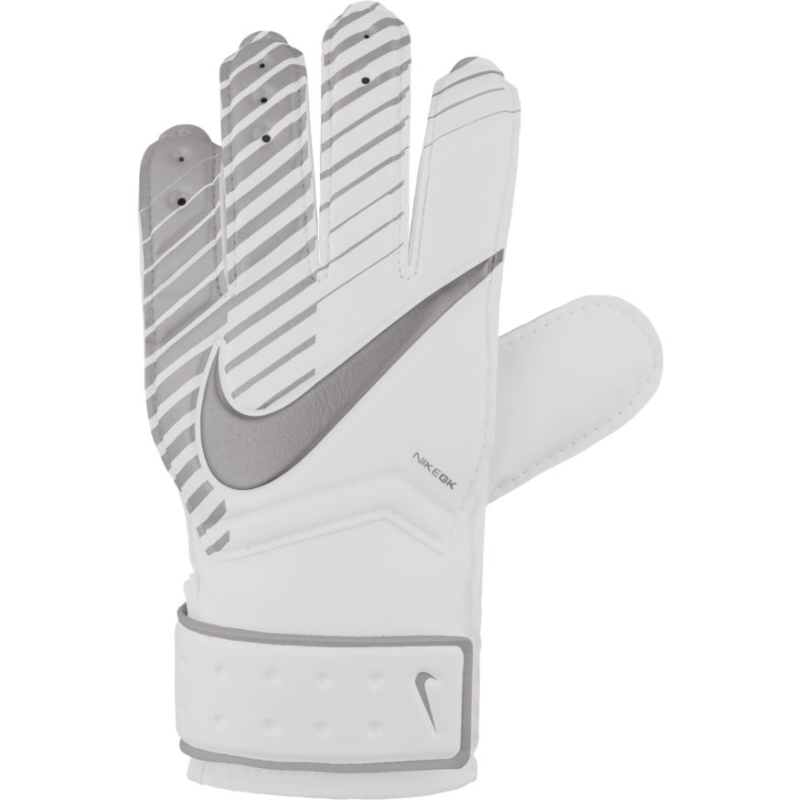 Nike USA, Inc., Gants Nike Match GK Blanc-Chrome