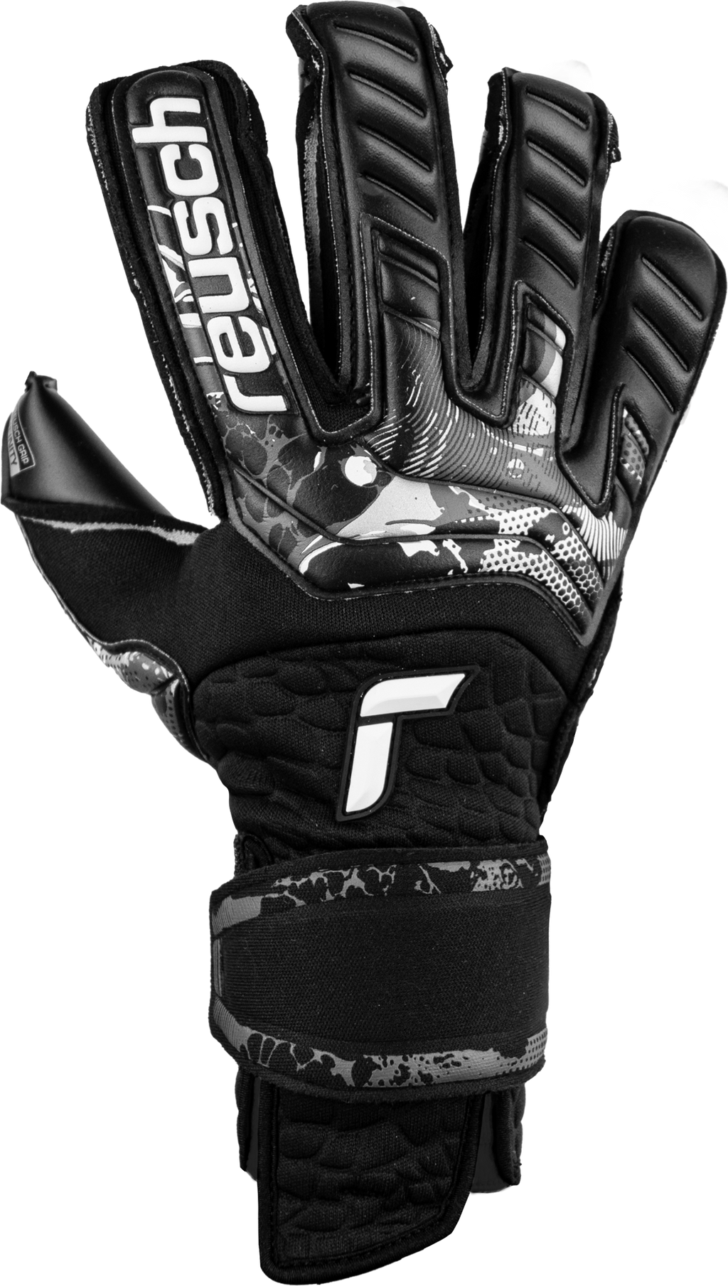 Reusch, Gants de gardien de but Reusch Attrakt Infinity Resistor Adaptive Flex Noir