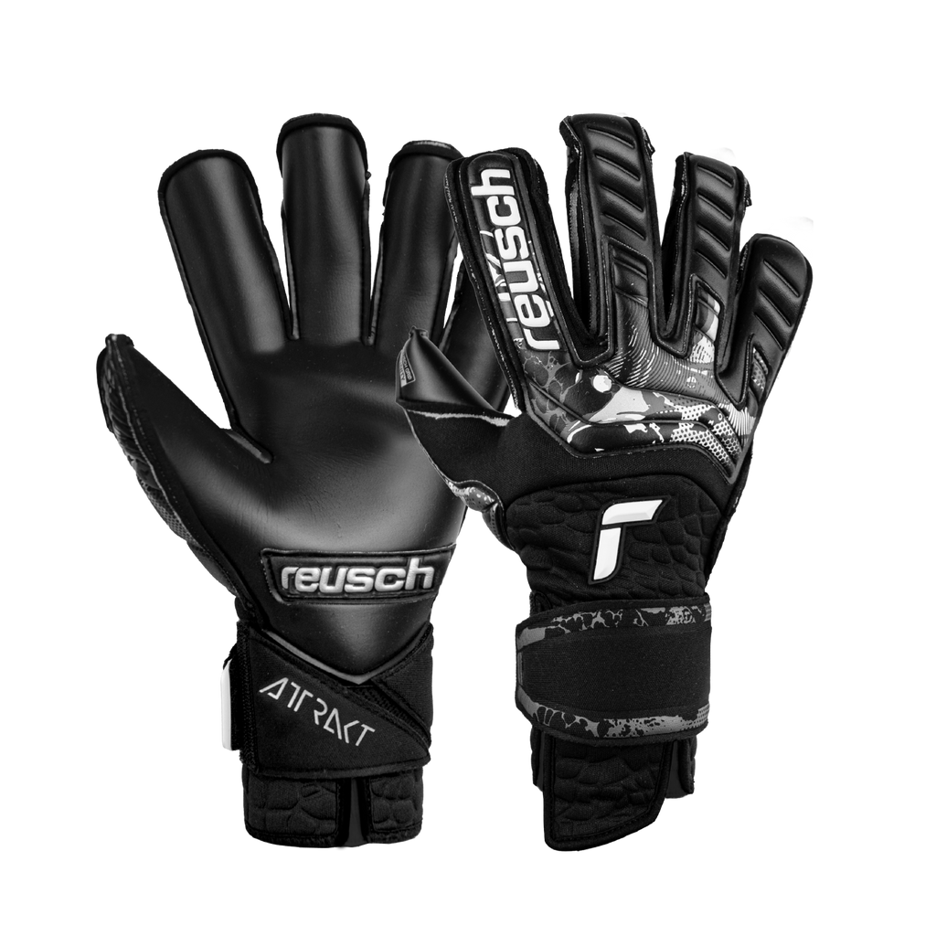 Reusch, Gants de gardien de but Reusch Attrakt Infinity Resistor Adaptive Flex Noir