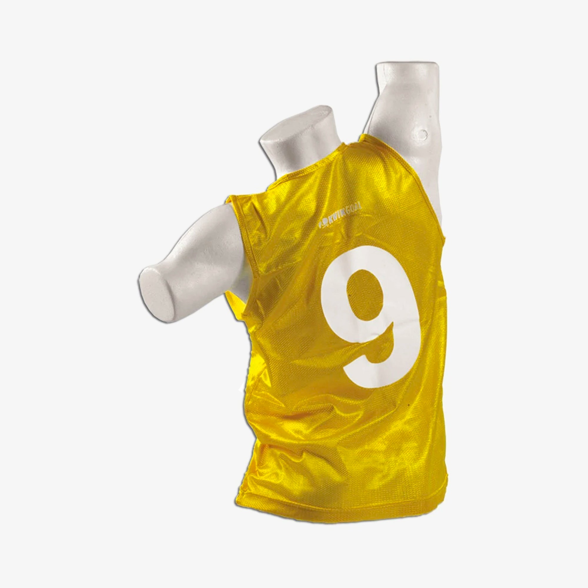 Kwikgoal, Gilet d'entraînement numéroté Kwikgoal pour enfants Jaune #1-18