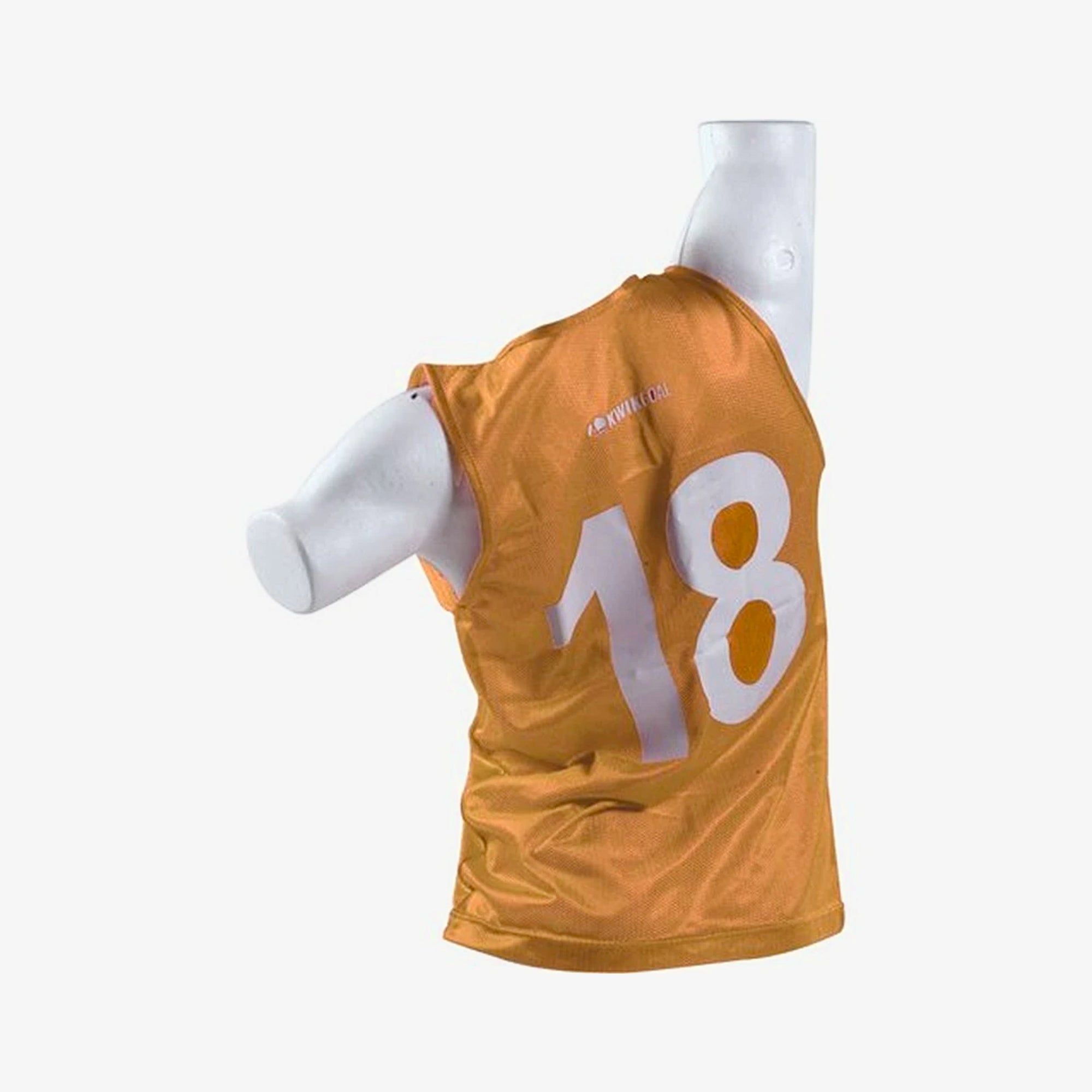 Kwikgoal, Kwikgoal Kid's Gilet d'entraînement numéroté Orange #1-18