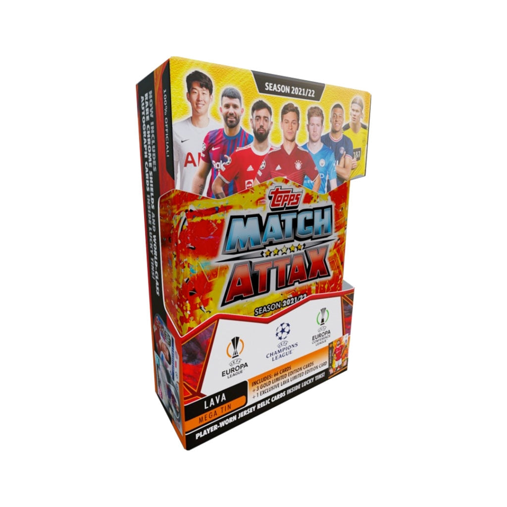 Topps, MATCH ATTAX MEGA TIN 21/2022 - UNE BOÎTE