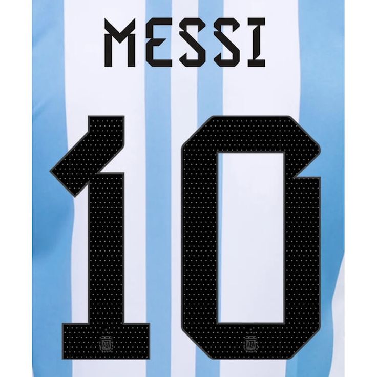 Authentique, Messi Argentina Home Print 23