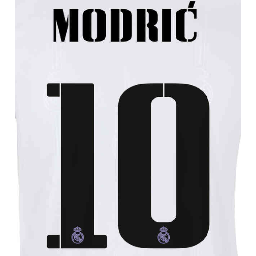 Authentique, Modric REAL MADRID HOME / AWAY NAME SET ADULT 22-23