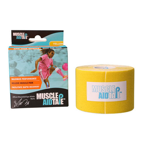 Ruban adhésif pour le sport, MuscleAid Tape - Jaune