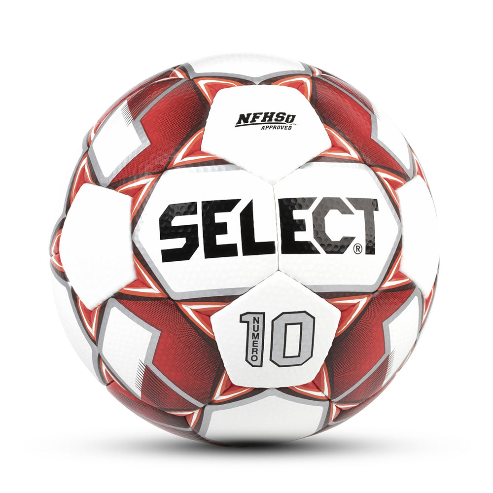 Sélectionner, Numero 10 Ballon de football blanc/rouge