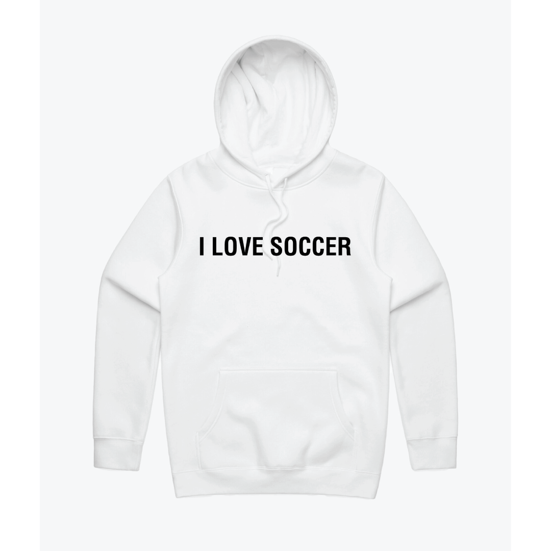 Collectif pour la paix, Peace Collective 2023 Leagues Cup Edition - 'I Love Soccer' Sweat à capuche unisexe