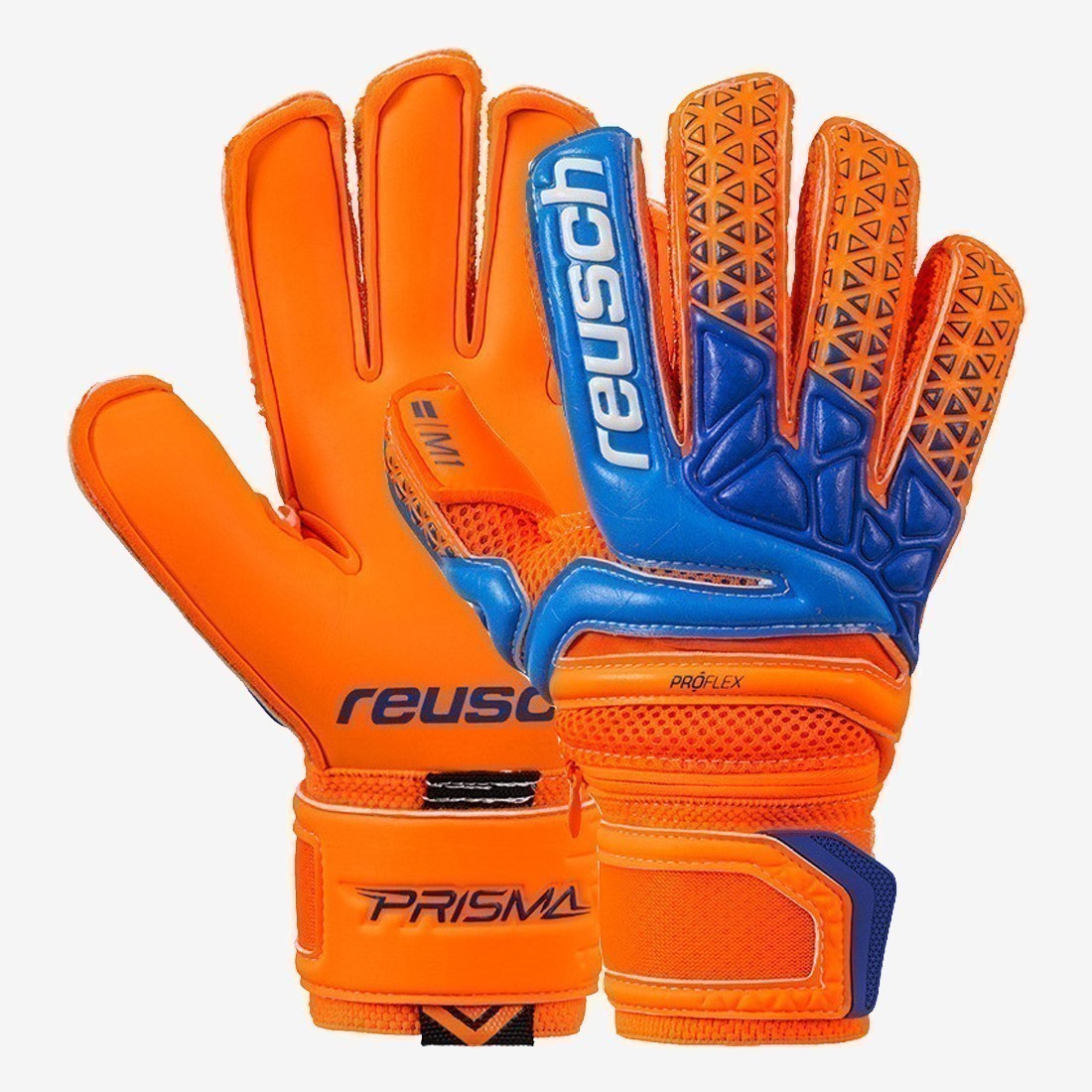 Reusch, Prisma Pro M1 Ortho-Tec Jr pour enfant - Orange/Bleu