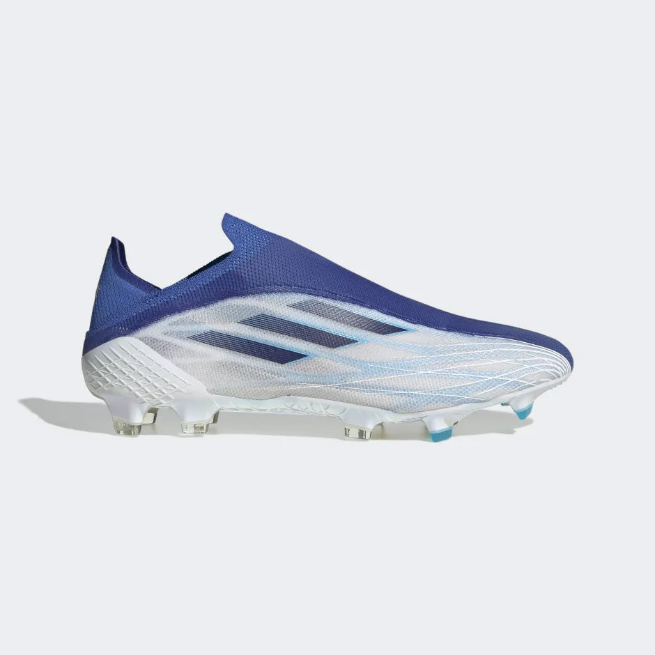 adidas, X Speed Flow FG Blanc/Indigo/S